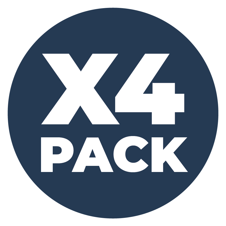 Quickstraps™ x4 Pack