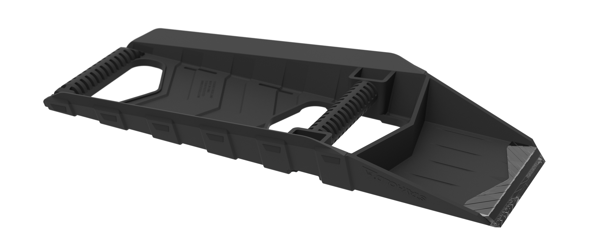 Stayhold Compact Safety Shovel Glass Filled Nylon - Black Edition underside